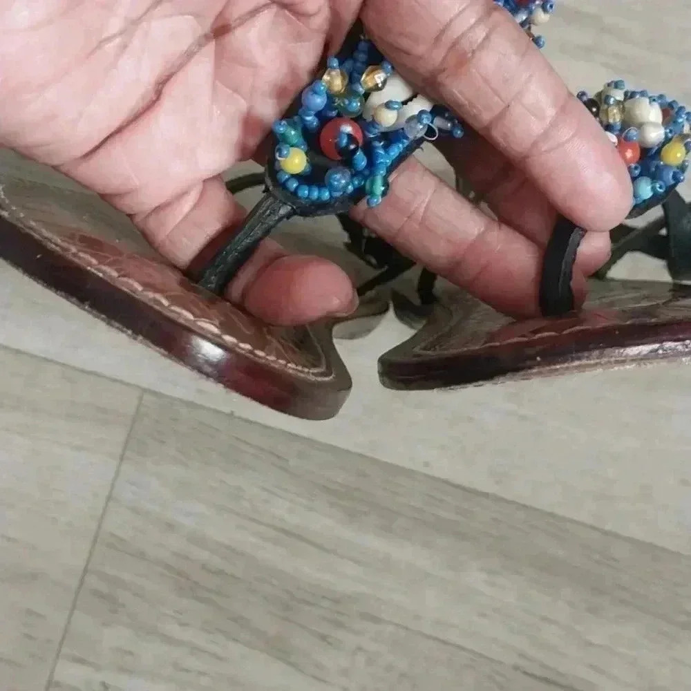 Sam Edelman Gigi Thong Sandals Size 8 - Picture 4 of 5